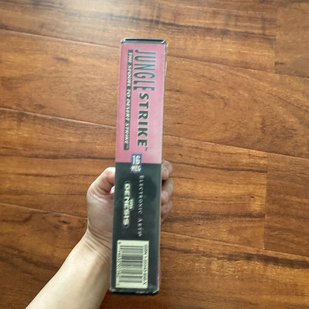 Jungle Strike (Sega Genesis, 1993) Original Box
